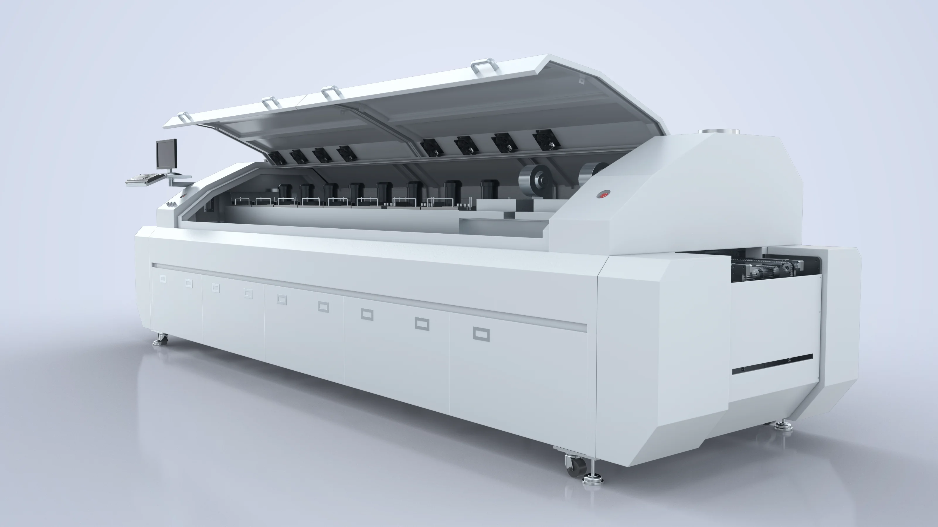 GRANDSEED GSD-L8 Large Professional SMT Reflow Oven LEED Free Soldering Station