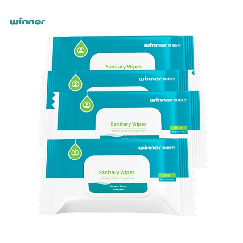 Оптовая продажа одноразовые салфетки для дезинфекции поверхности дома влажные кухни 100% натуральный хлопок влажных салфеток