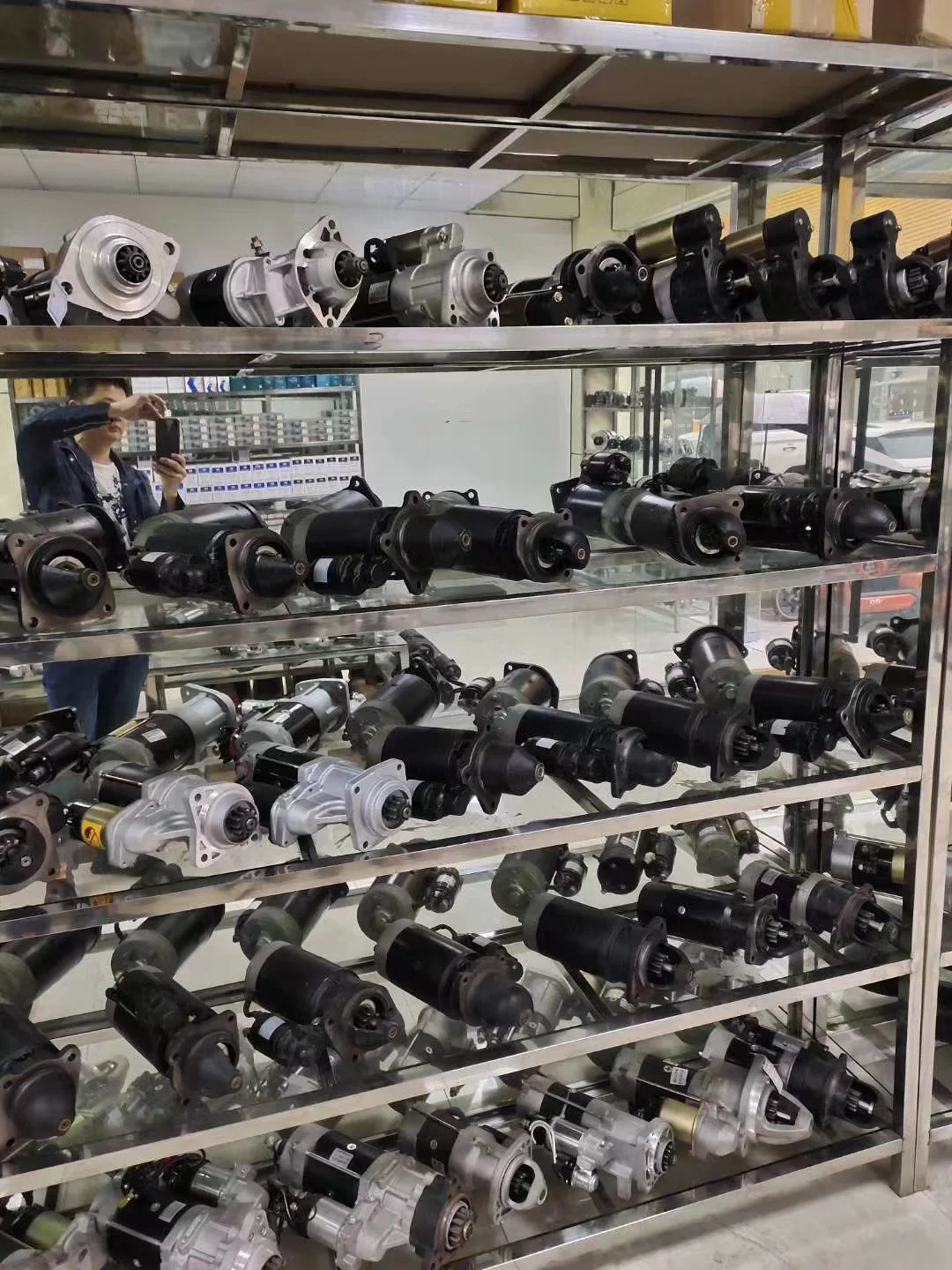 24V Пусковой двигатель 6 BD1 для пусковой сборки двигателя Hitachi EX200-1/2 Sumitomo SH280 1-81100-189-1