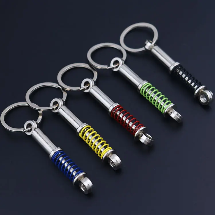 car pendant hanging metal alloy keychains metal keychain custom metallic gift box motorcycle accessories helmet