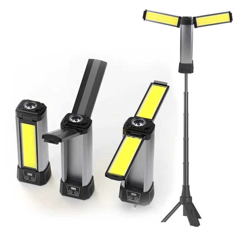 High Quality Customized 1000 Lumens Type-C Rechargeable Portable Working Light Lamp