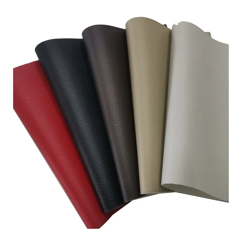 Высококачественная ткань Nappa Rexine из искусственной кожи ПВХ для автомобильного сиденья