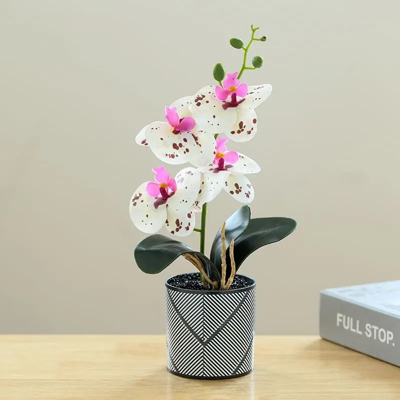 TS Orchid Purple Ornaments Plants For Party Home Decor