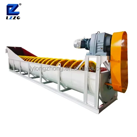 Big capacity sand screw plant polyurethane impeller wear-resistant