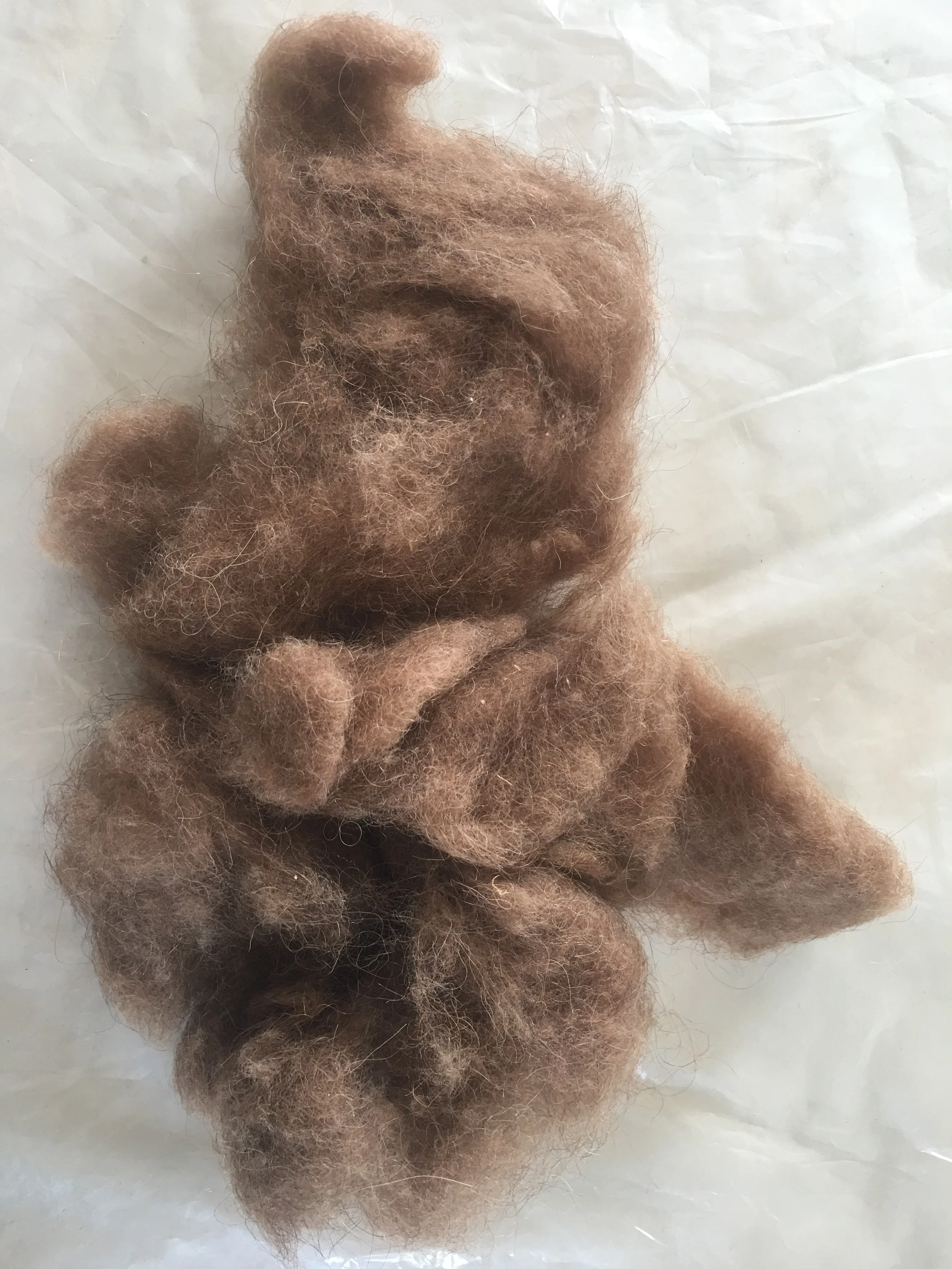 Best Quality Supersoft Dehaired Camel Hair Factory Price Raw Pattern Camel Wool