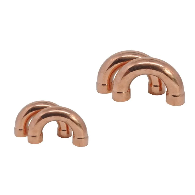 Welding Copper Pipe Fittings cxc 180 Degree Copper Elbow