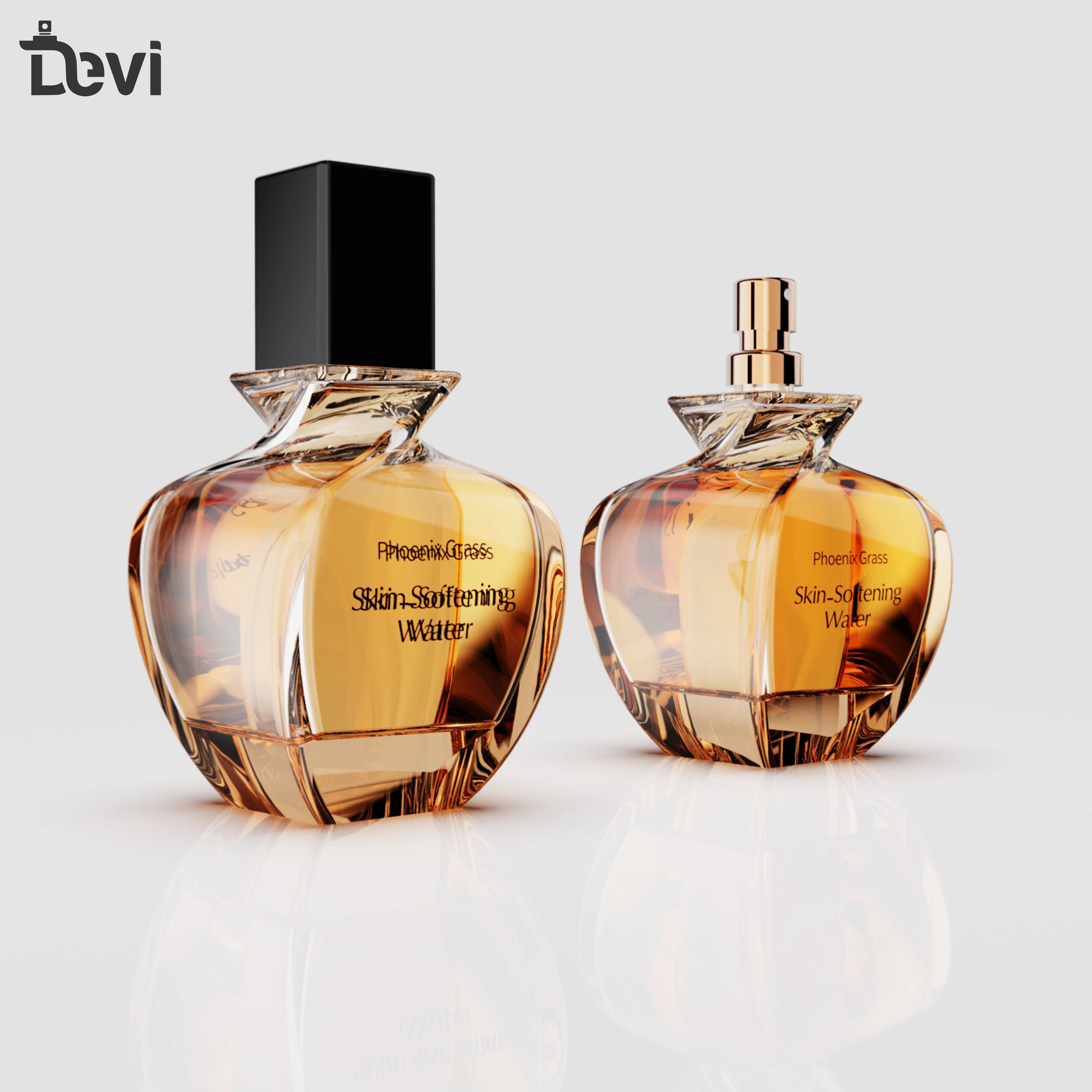 Devi botol parfum manufacturer Arabian luxury fancy  perfume bottles 10 ml 30ml empty perfume glass  bottles for sale