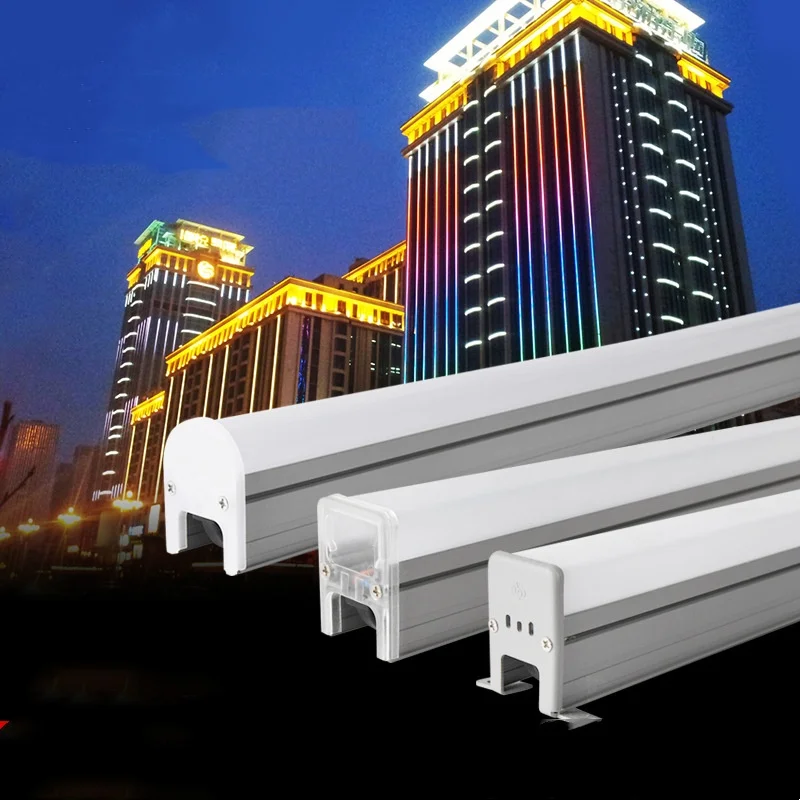 Wholesale IP66 Addressable Programmable Facade Lighting Bar Type LED Light Led Pixel Bar DMX Pixel Tube Led Bar
