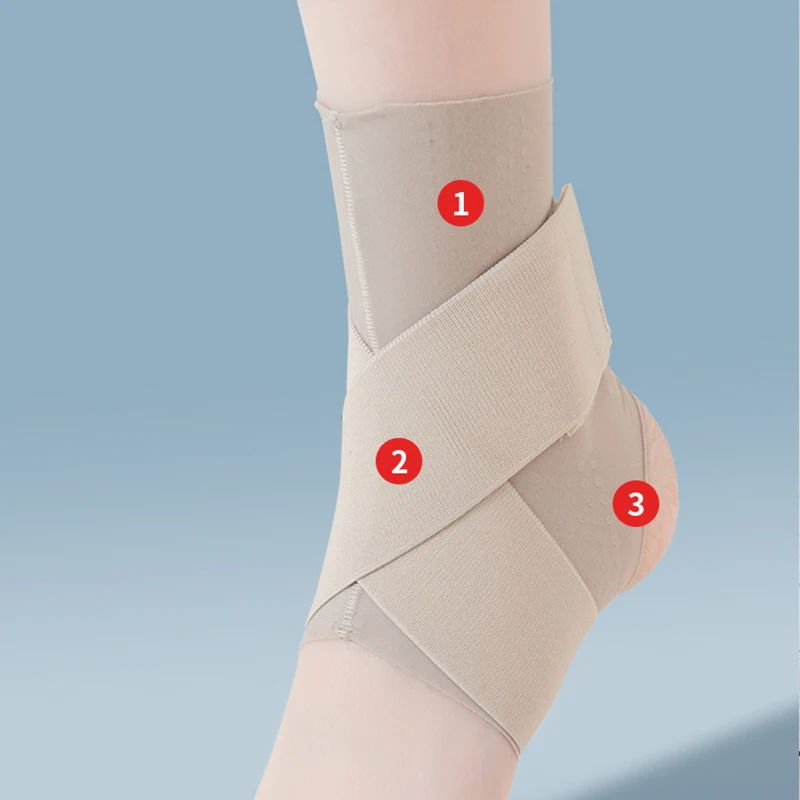 Wholesale thin sports straps sprain recovery support joint fixation ankle brace