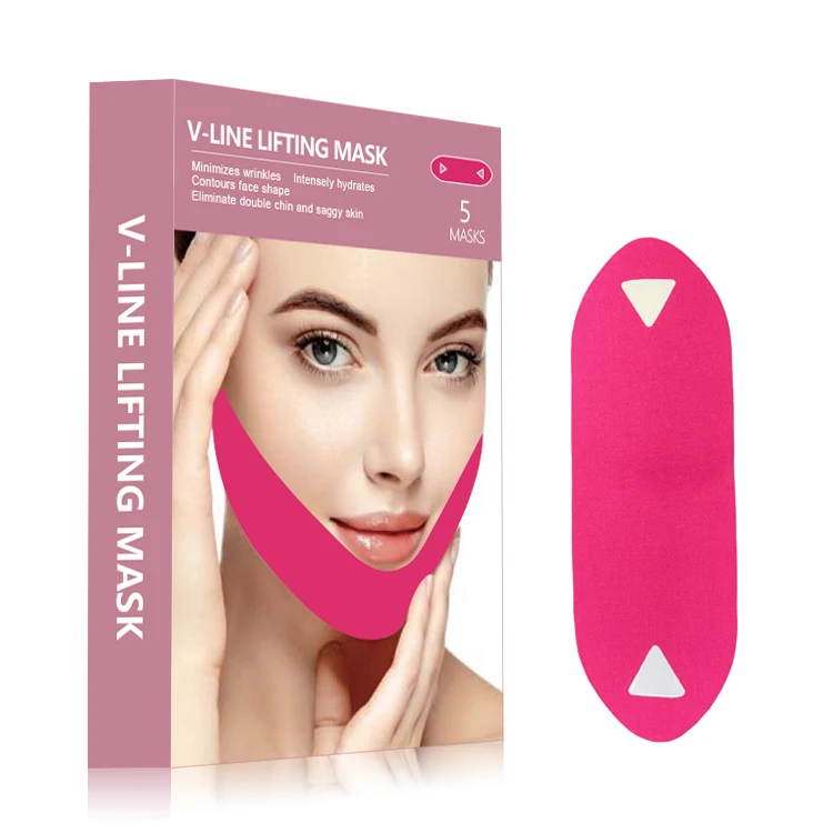Другие средства по уходу за кожей (Новый) редуктор V-образная линия лифтинга маска для лица двойная маска для подбородка OEM