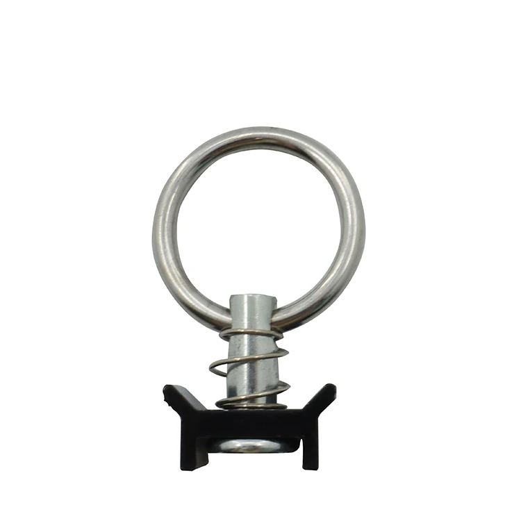 Truck Parts Stainless Steel Round O-Ring Single Turn Stud L-Track Fittings Truck Fittings