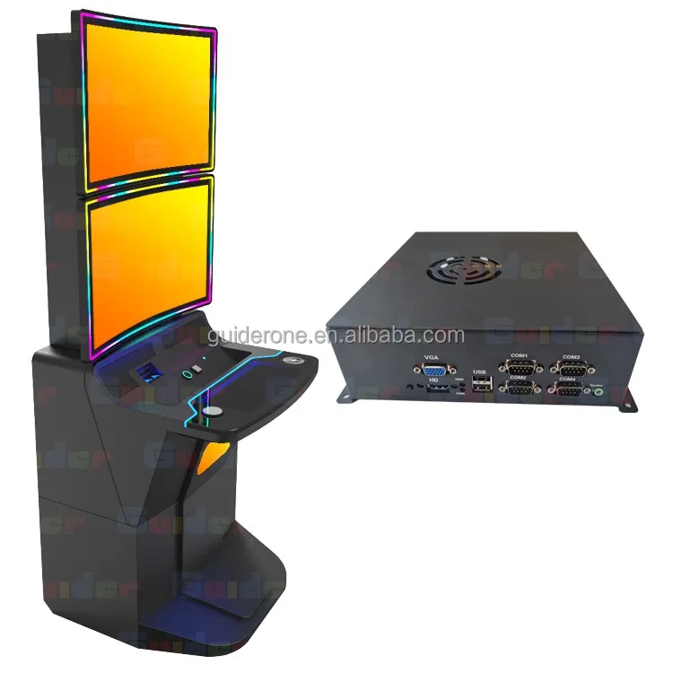 Most Popular In 2024 Double Screen 27Inch PCAP 4K Touch Monitor Banilla Games Machines Platinum 3 Skill Game