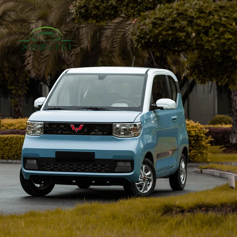Spot High Speed Mini Electric Cars Wuling Hongguang Mini EV