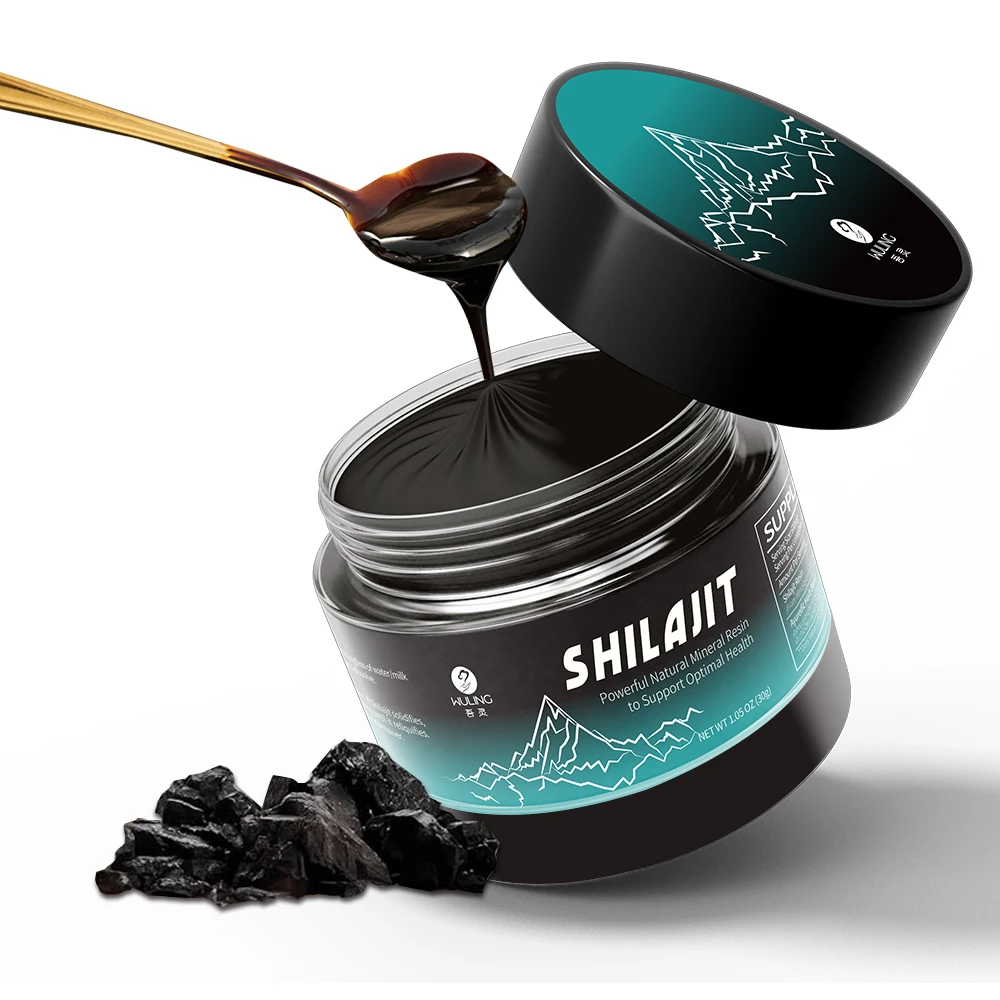 with 50% Fulvic Acids Himalaya Natural Pure Black Best Shilajit Extract Fulvic Acid 50% shilajit resin