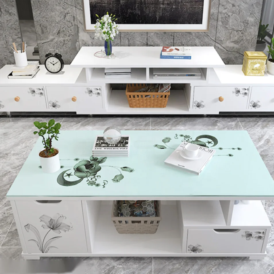 Простой современный ТВ-шкаф YQ JENMW скандинавский ТВ-стенд шкаф для маленькой квартиры гостиной спальни