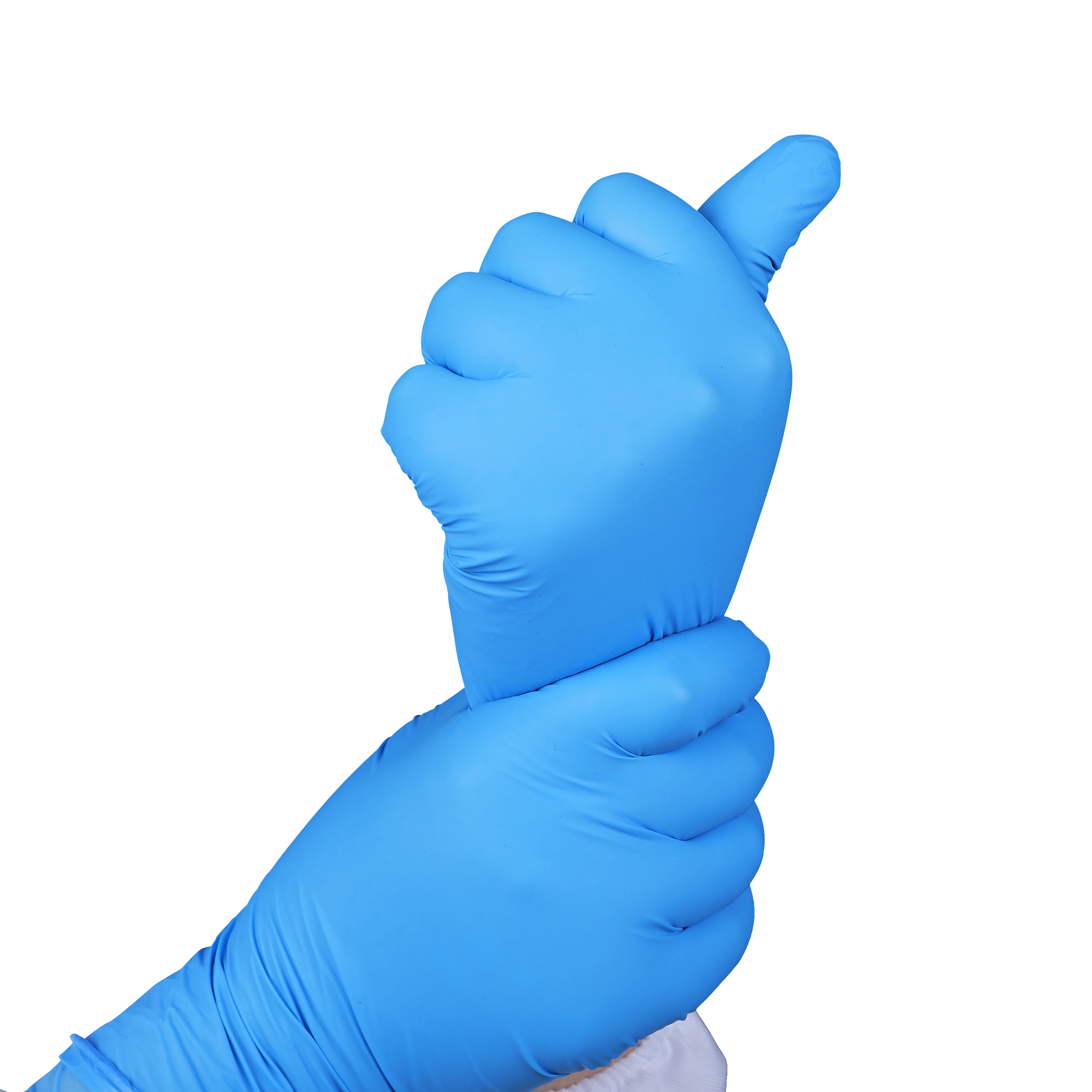 Nitrile Gloves EN455 China Manufacturer Disposable Blue Examination Glove