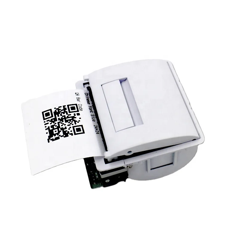 58mm Panel Thermal Barcode Printer for Taxi-Meter Machine USB Embedded Panel Receipt Kiosk Thermal Printer with Auto Cutter