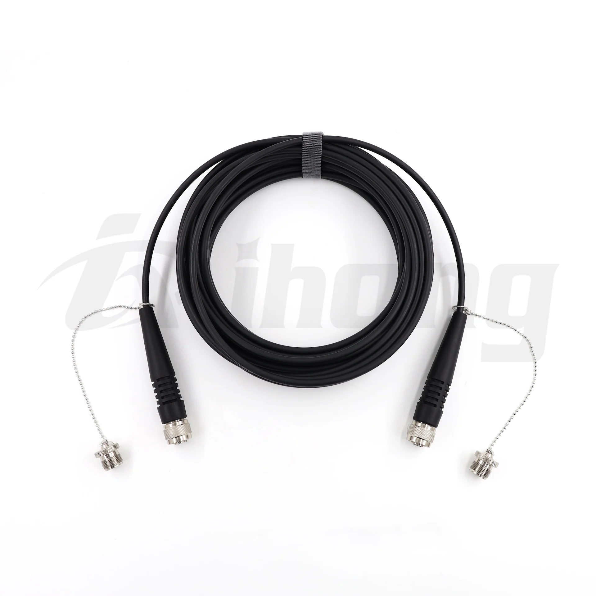 Outdoor Waterproof IDC MPO To IDC MPO Female Plug Connector 12core CPRI Fiber Optic Patch Cord