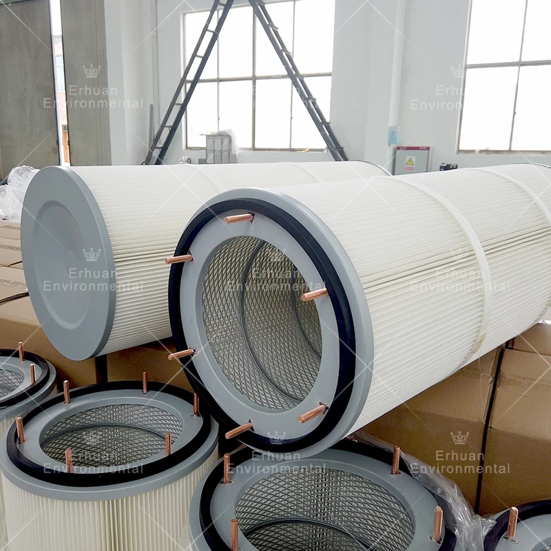 Erhuan Spunbonded Powder Coating Spray Booth Recycling Air Filter Cartridge