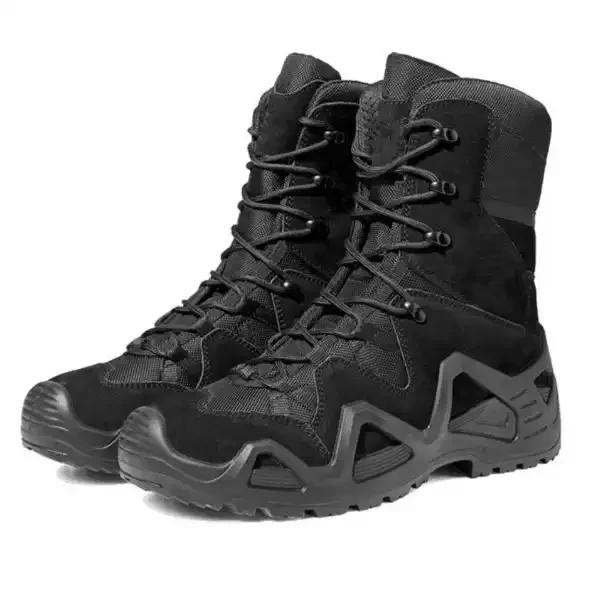 Wholesale Outdoor Hiking Combat Desert Boots Training Black Mens Tactical Boots for men Safety shoes