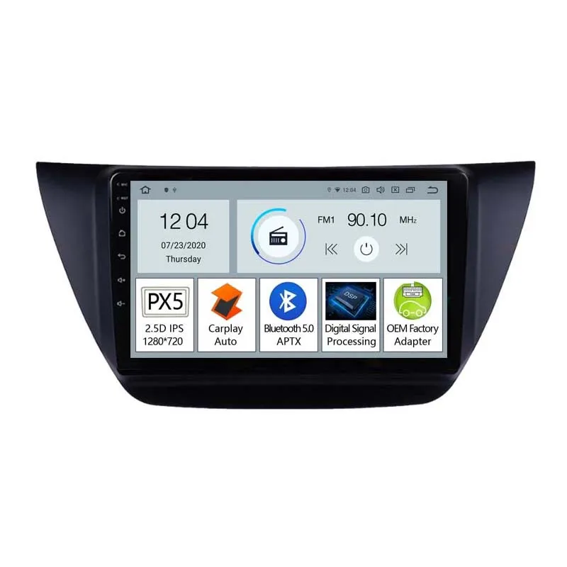 9 дюймовый автомобильный радиоприемник Android для MITSUBISHI LANCER 2005 с автомобильной стереосистемой MP5 GPS Мультимедиа WiFi