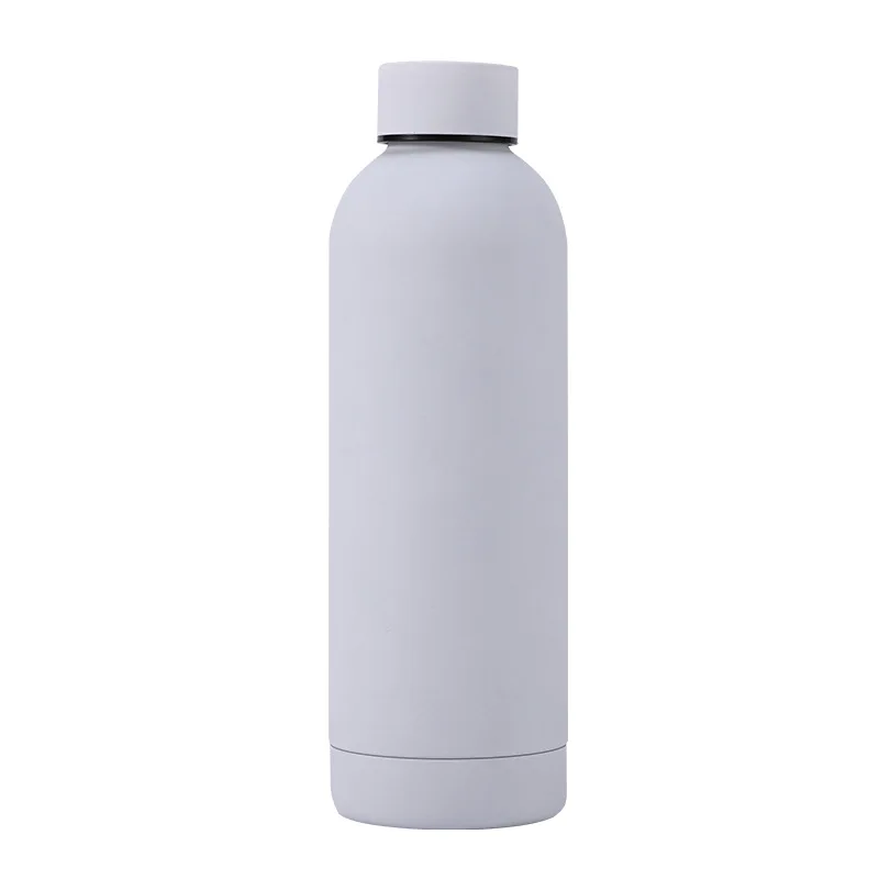 Custom Logo1000ml Sports Thermos Stainless Steel Double Wall Vaccum Thermal Flask Rubber Paint Matte Soft Touch Gym Water Bottle