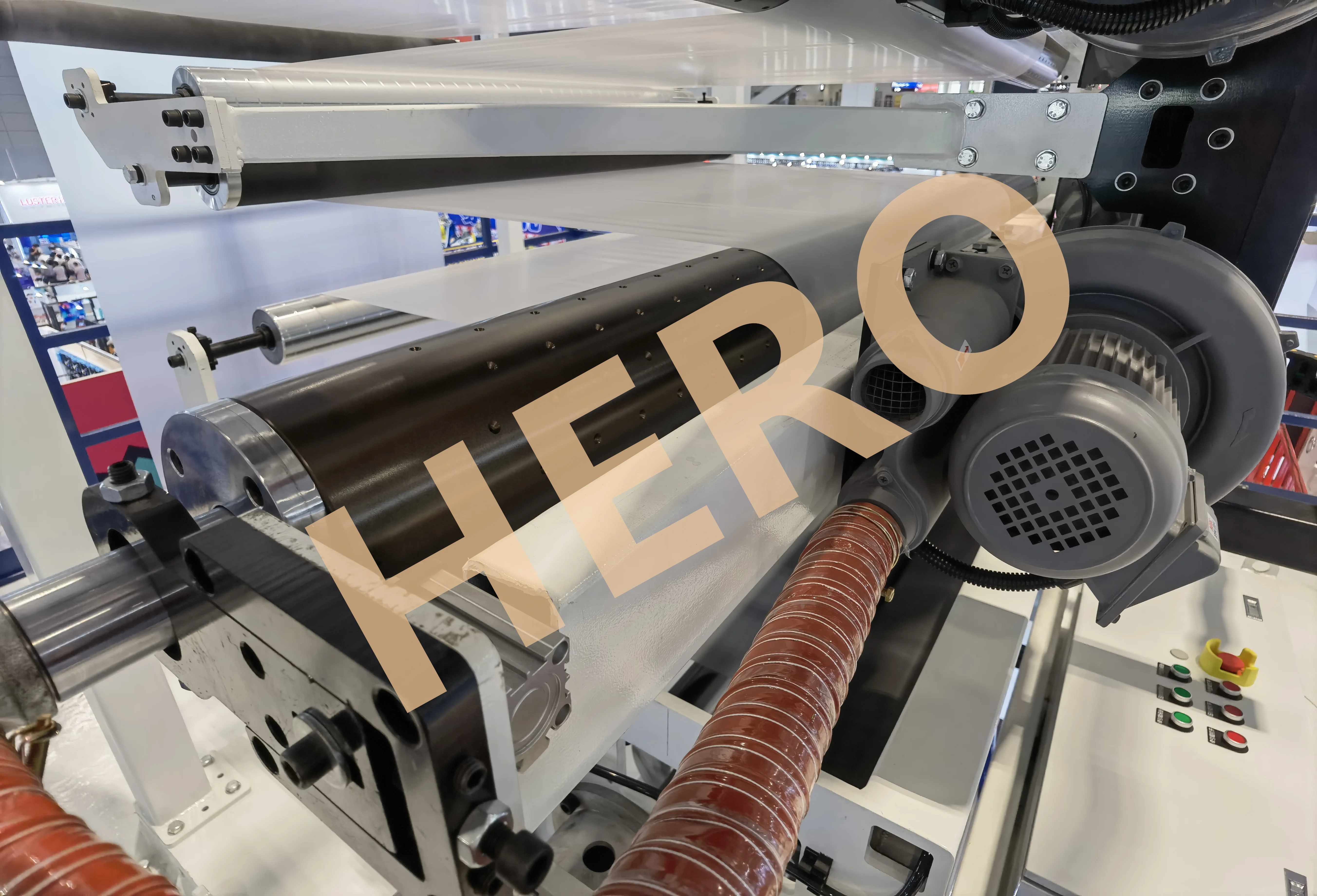 3 Layers Plastic Film Blowing Machine For Courier Bag ABA China Hdpe-ldpe Film Blowing Machine Film Extruder