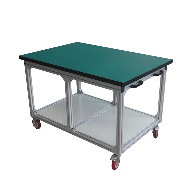 Langle  4040 extrusion aluminum profile Modular frame cart shelf Industrial aluminum extrusion profiles 4040 for trolley