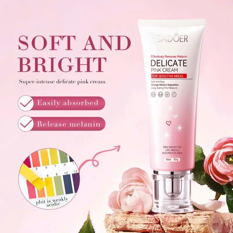 Sadoer Wholesale Bioaqua Massage Lip Areola Pink Gel Body Care Products Women Breast Cream