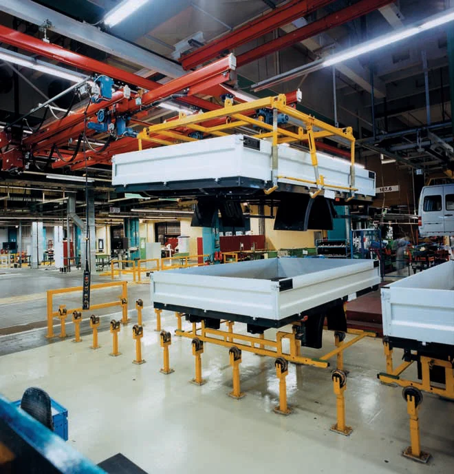 KBK Track Soft Crane Systems Single-girder suspension cranes