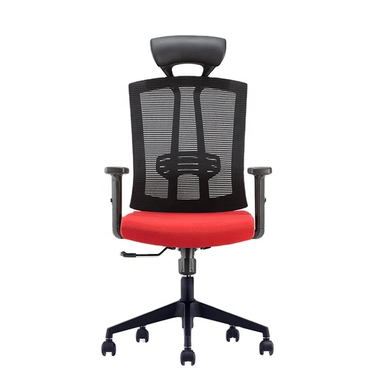 Good quality colorful fabric high back mesh task seat ergonomic office chair