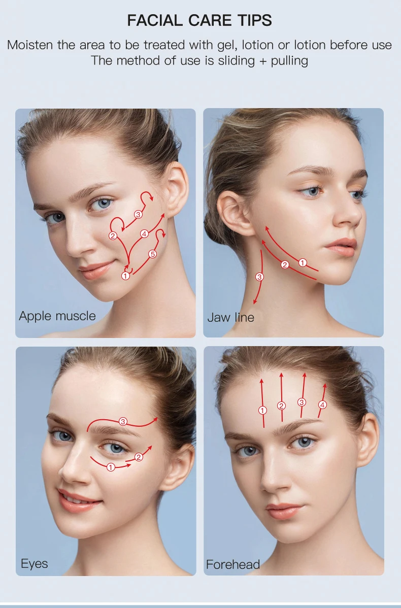 Best Selling Products 2024 Electric Guasha Neck and Face Lifting Device for Home Personal Care