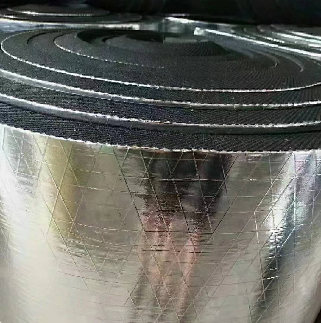 Heat And Sound Insulation Rubber Foam Materials Fireproof Roofing