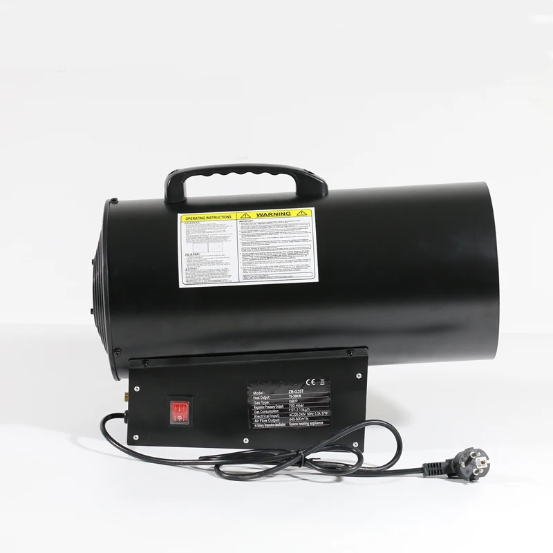 ZOBO ZB-G35T 30KW Adjustable Propane Chicken Farm Gas Air Heater With CE