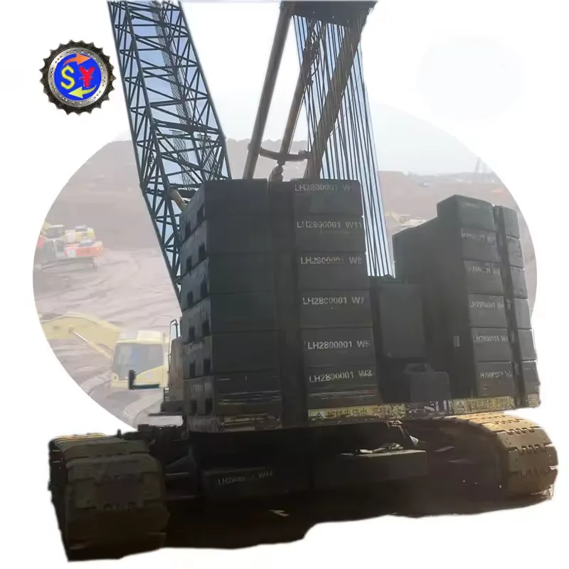 Japan made 275ton tracked crane SXT 2800 cheap used 2009 model original 280 ton Hitachi sumitoto SCT2800-2 crawler crane