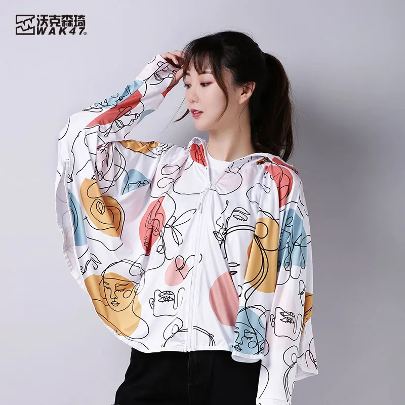 sun protection shawl female summer new face mask neck breathable cycling UV long-sleeved ice silk sunscreen
