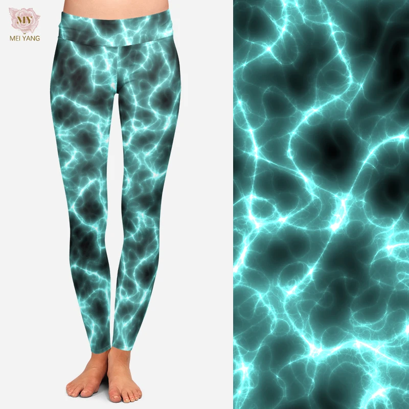 Colorful Yoga Pants Custom Leggings Print High Waist Soft Opaque Slim for Running Cycling Yoga Women Lady Girls Custom Leggings