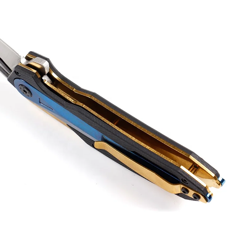 Карманный складной нож из нержавеющей стали 440, нож Yangjiang с ручкой G10