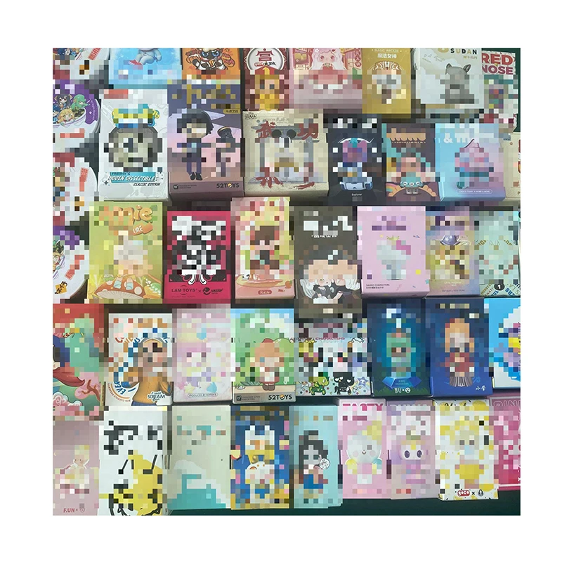 Best Selling Pop Bubble Matron Blind Box Toy Anime Vinyl Toy Custom Model Decoration Collection Toy Blind Boxes Action Figurine