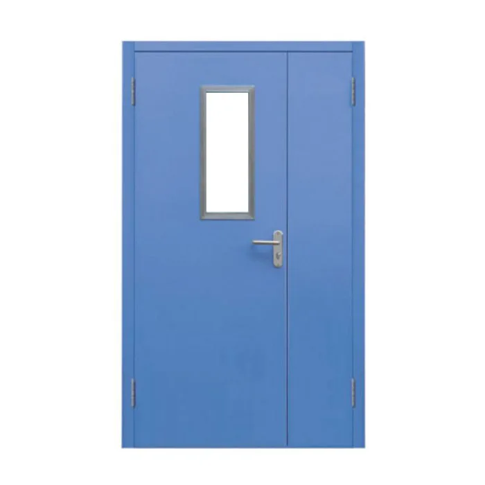 Gmp Modular Clean Room Steel Door Industrial Food Cleanroom Factory Push Door Hospital Lab Cleanroom Door