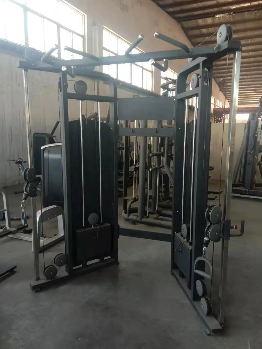 best selling fitness equipment Multifunction Smith Machine & Cable Crossover/Gym Machine multi functional trainer