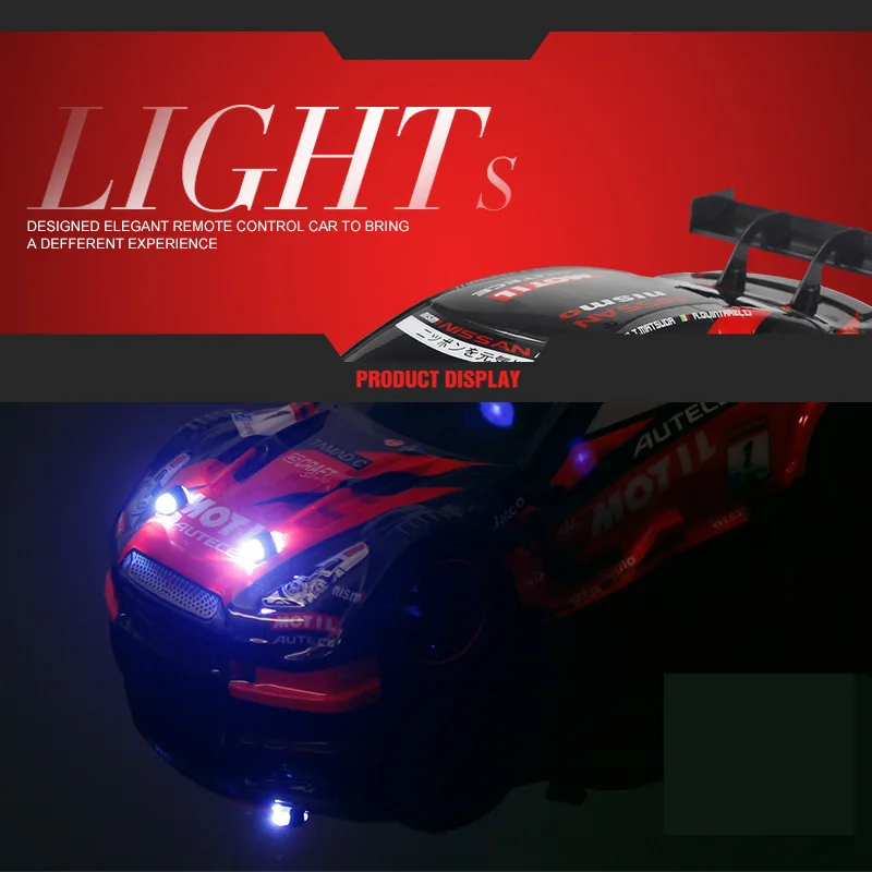 1:18 высокоскоростной автомобиль с дистанционным управлением четырехколесный привод Быстрый внедорожный Дрифт Гонки 2 4G Детские электрические