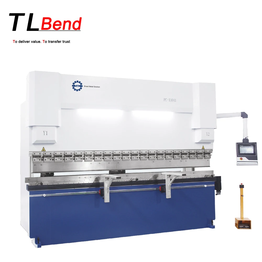 T&L Brand Synchronized 40ton hydraulic press brake CNC press brake 200ton