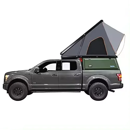 Factory customization Automatic Thickened  Aluminum Shell truck car Rooftop Tent Triangular Roof Top Tent