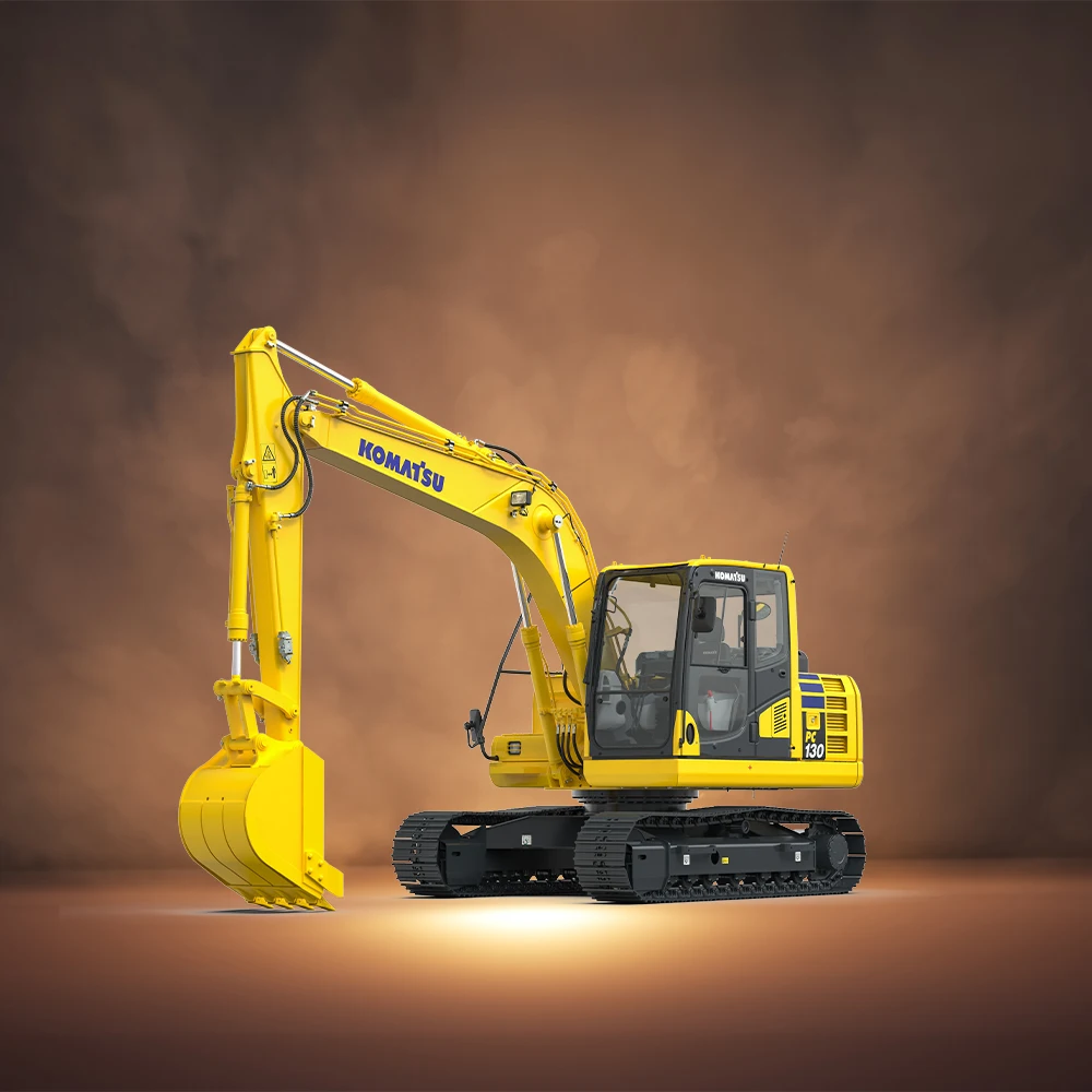 KUBOTA EXCAVATOR ALTERNATIVE KOMATSU PC130-7 PROVIDES MORE POWER WITH 66 KW RATED POWER