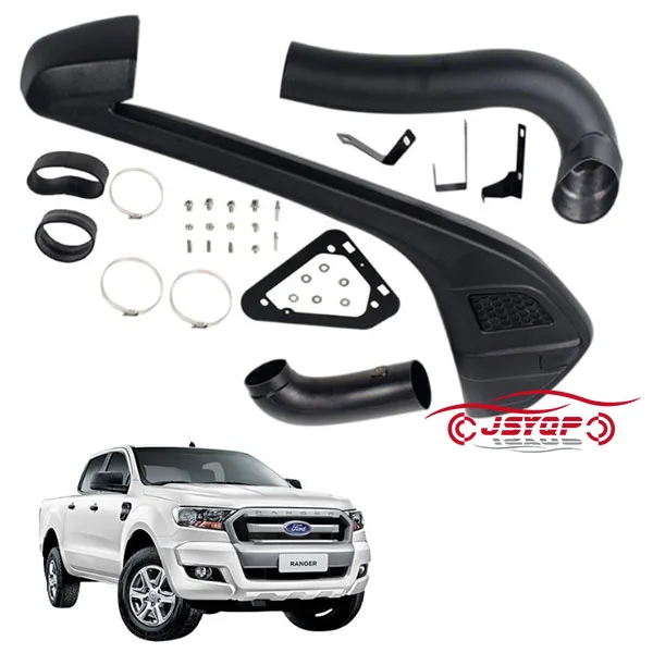 Ford Ranger T7 2016 и далее матовый черный приподнятый воздухозаборник внедорожный сноркель бампер