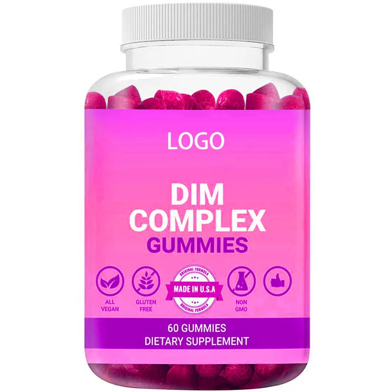 Menopause Relief Supplement DIM Gummies with  Dong Quai & Broccoli Extract Acne gummies