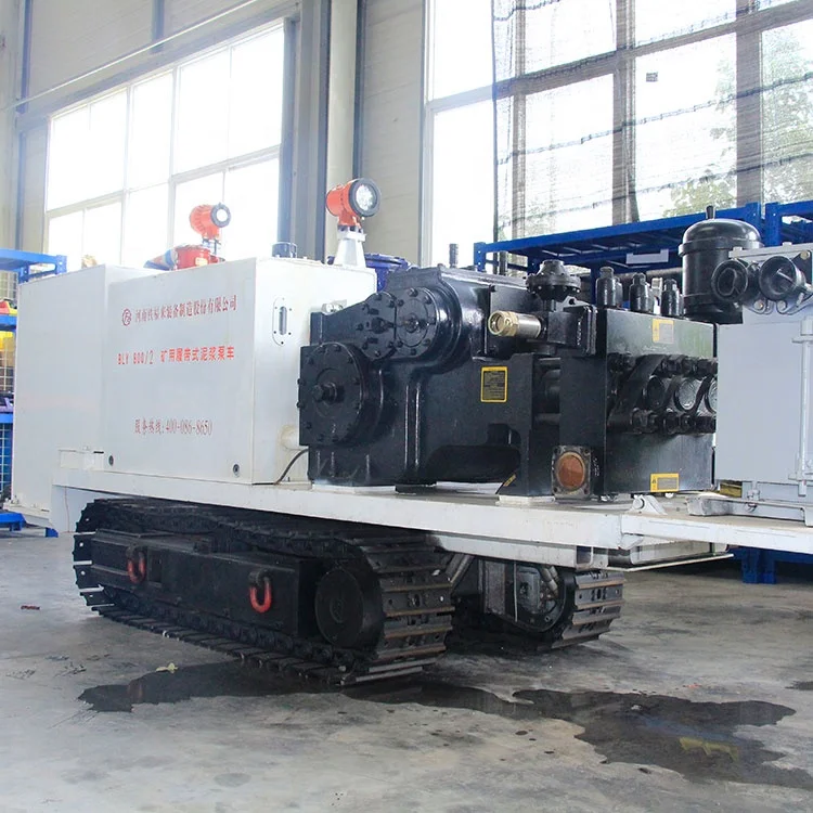 Easy Operation Crawler Type  Slurry Pump Station for Mining