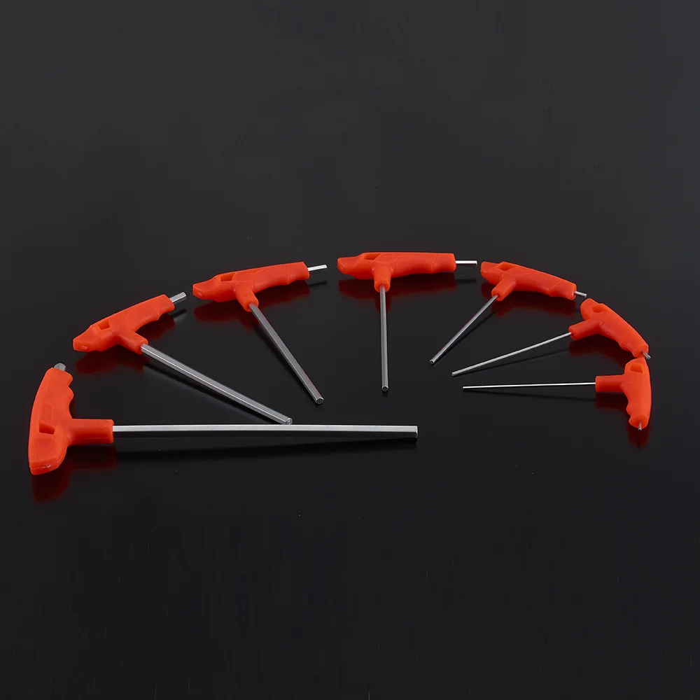 Inner Hexagon Allen Spanner Hand Tools Torque Long Metric Bicycle Accessories T Shaped Handle Torx Wrench Hex Key Wrenches