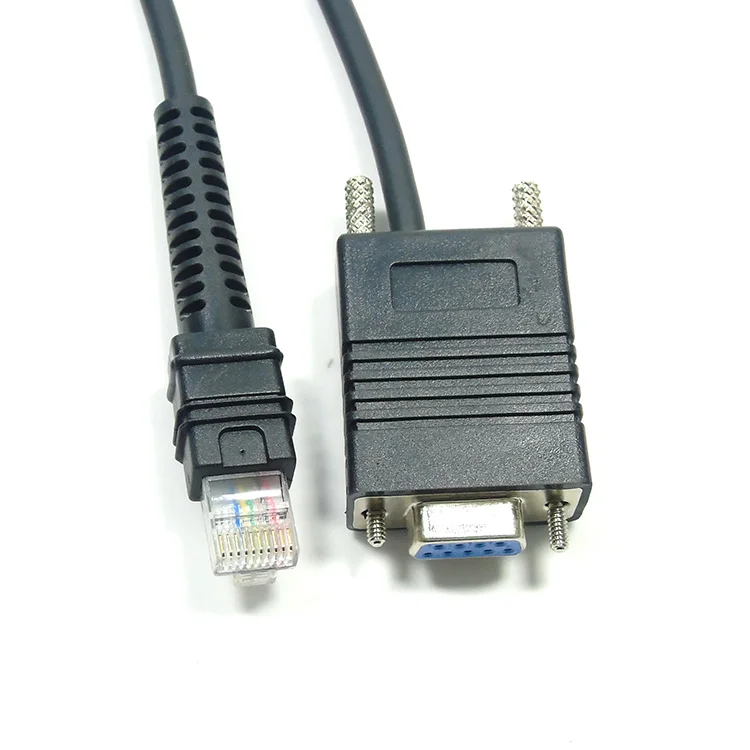 SOTESIN Factory Custom 2M 5V RS232 Serial Cable Barcode Scanner cable For Zebra LI3608-SR LI3678-SR DS3608-HP DS3678-DP Scanner